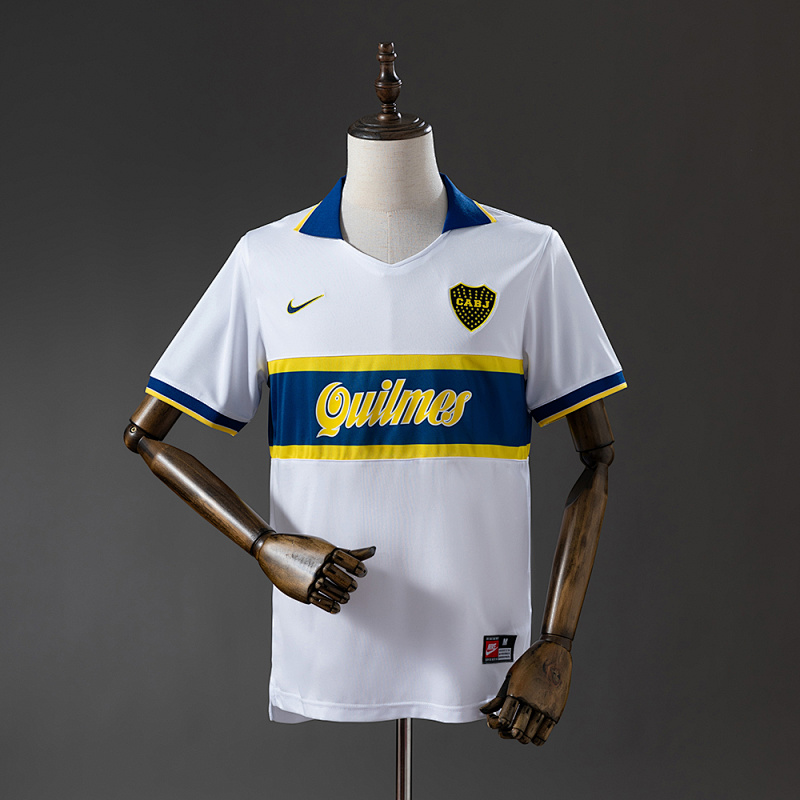 Camiseta retro de visitante del Boca Juniors 97-98, tallas S-XXL